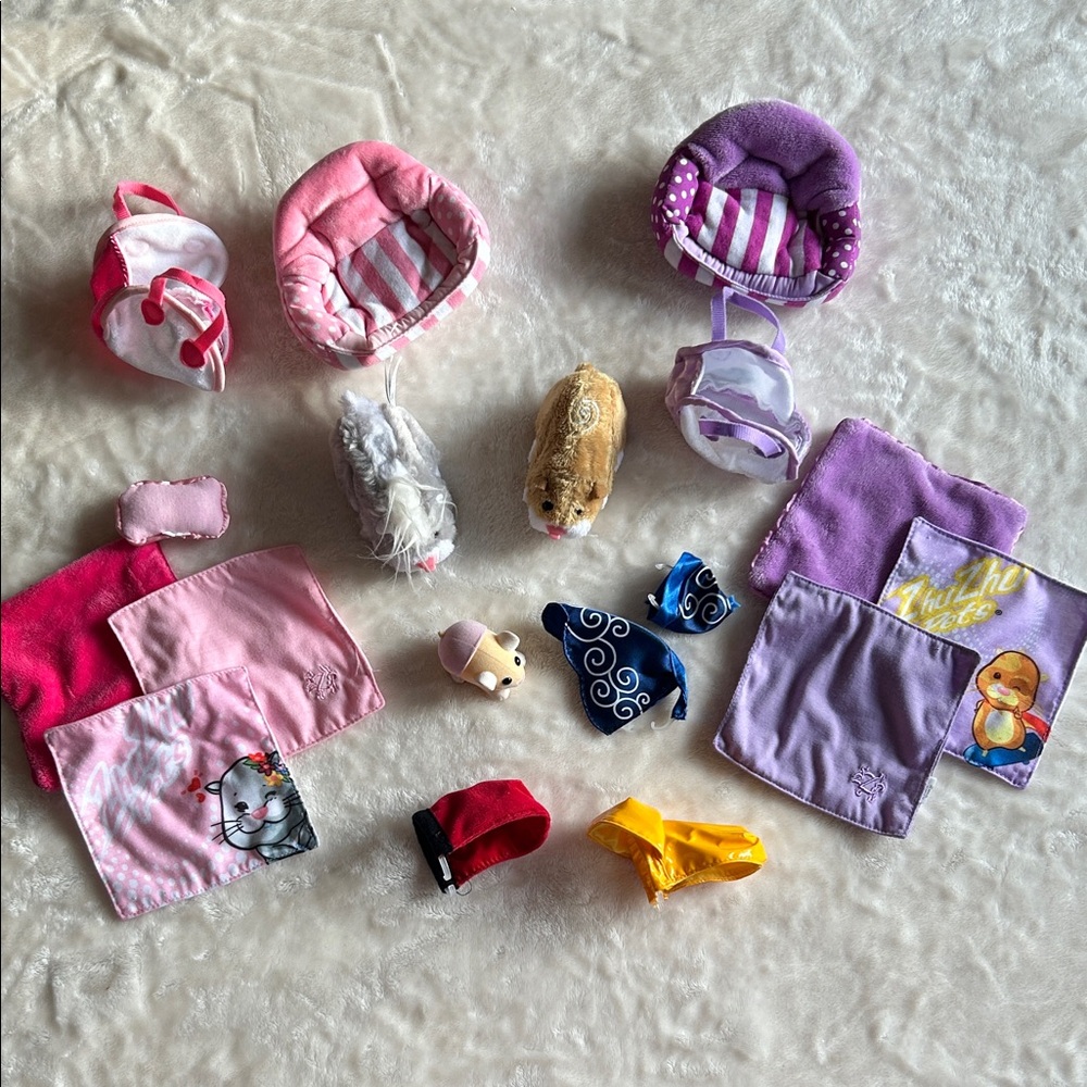 Zhu Zhu Pets Hamster Animal Playset with Accessories